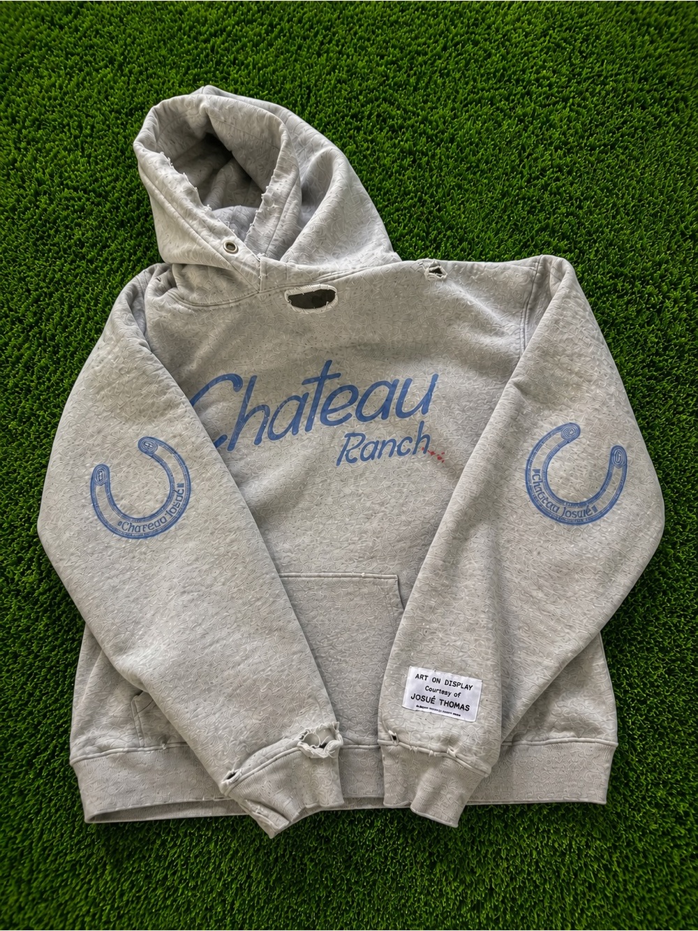 Gallery Dept. Chateau Ranch Grey Hoodie Size M